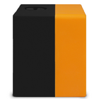 Caixa Plástica Amarela Bx1 /1y | 1 Furo 22mm